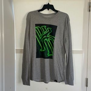 Men’s Nike Kryrie Irving Neon Logo Long Sleeve